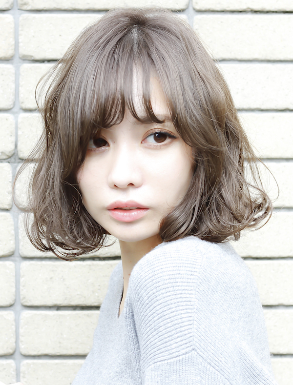 人気 オススメのミディアムヘアスタイル ミディアムボブ 原宿 表参道 美容室 ヘアサロン Sherry 原宿美容室